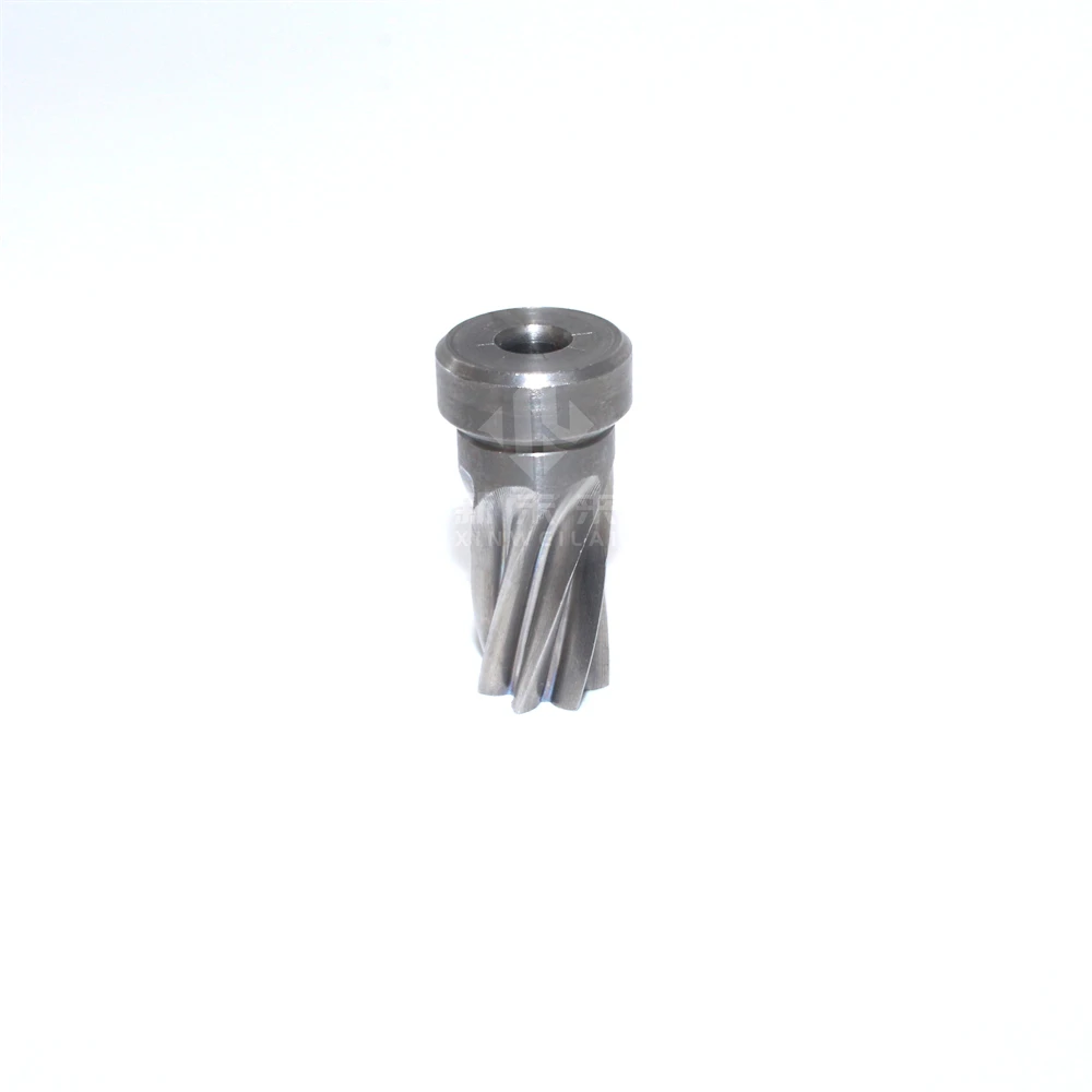 Customized Spiral Pinion High Performance High Precision CNC Machining Fabricated Metal Spiral Pinion