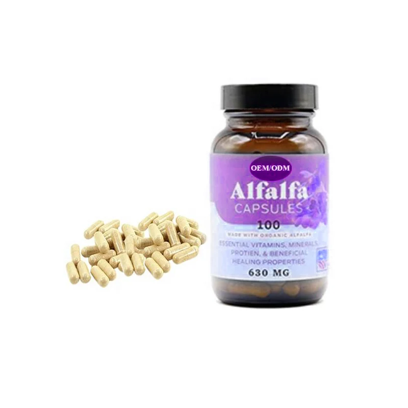 Wholesale Pure Alfalfa Vegetarian Capsules tablets Vitamin K Immune System GMP factory