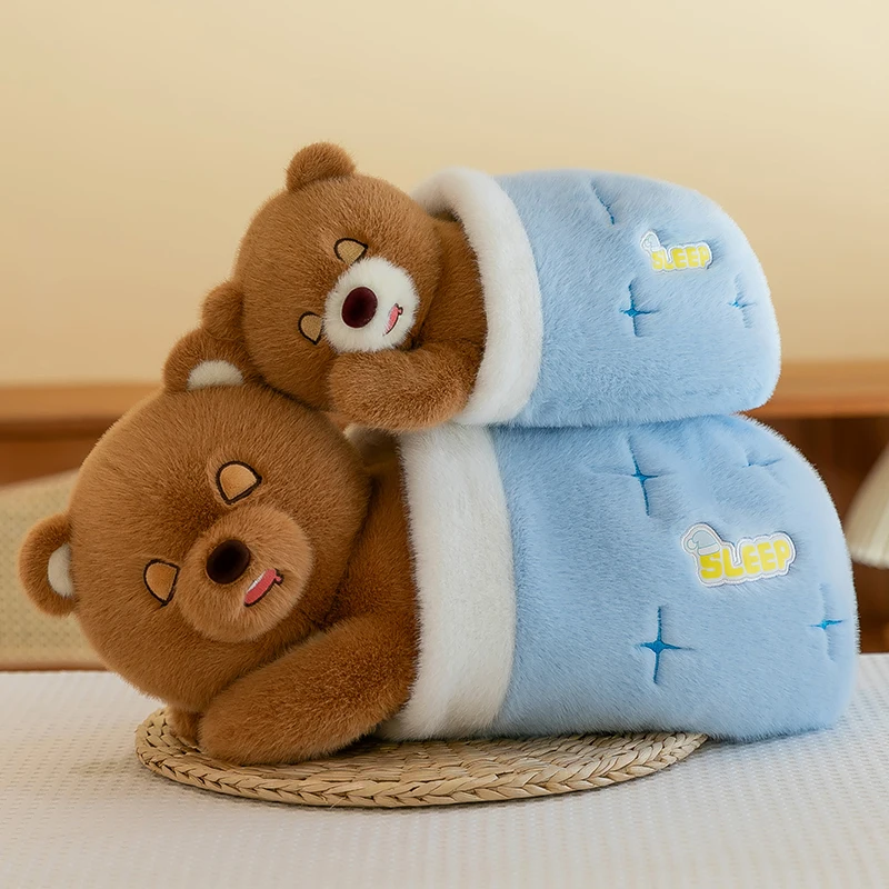 Wholesale new good night Bear  stuffed plush toys High quality and low price Children  gift