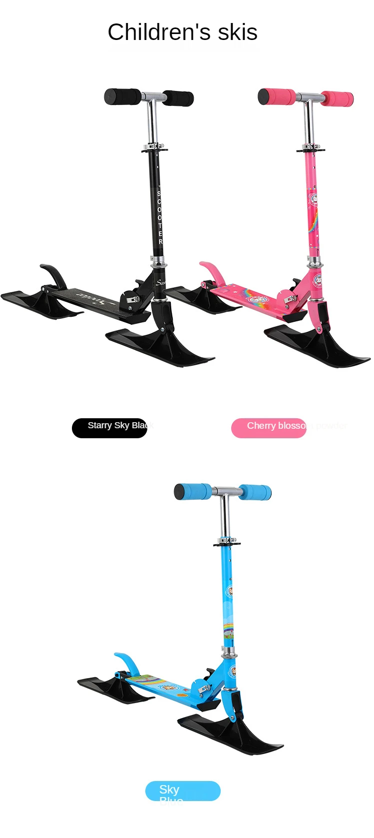 Factory Direct Sale Children Light Cheap Kick Scooter Drift Sport 2 Wheel Scooter