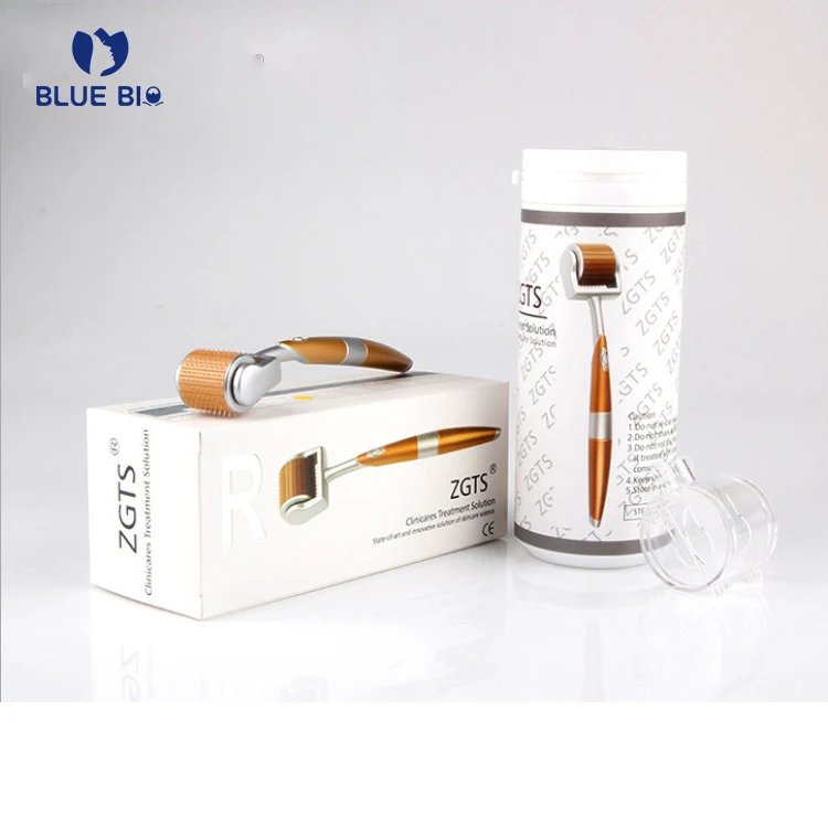 Derma rolling system acne scars removal 192 needles derma roller 1mm needle dermaroller