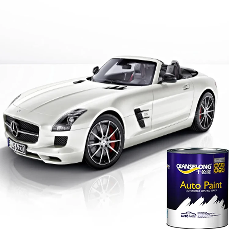 kts Automotive solvent paint base coat paint 1K 2K solid colors auto paint