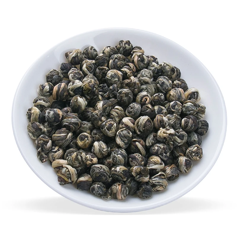 
Chinese Famous Jasmine Green Tea Phoenix Pearls Tea 