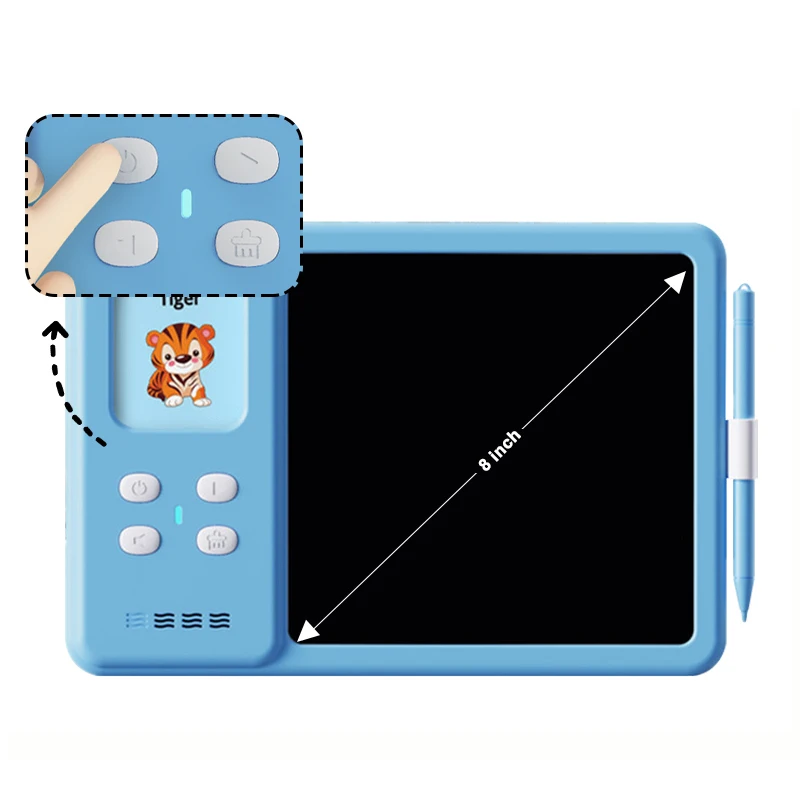Toddler Toys Drawing Tablet with Talking Flash Card Customized Learning & Education Toys Magnet Write Board for Learning