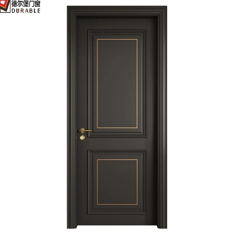 Formaldehyde-Free doors from china wpc door wood polish cheap price wpc doors