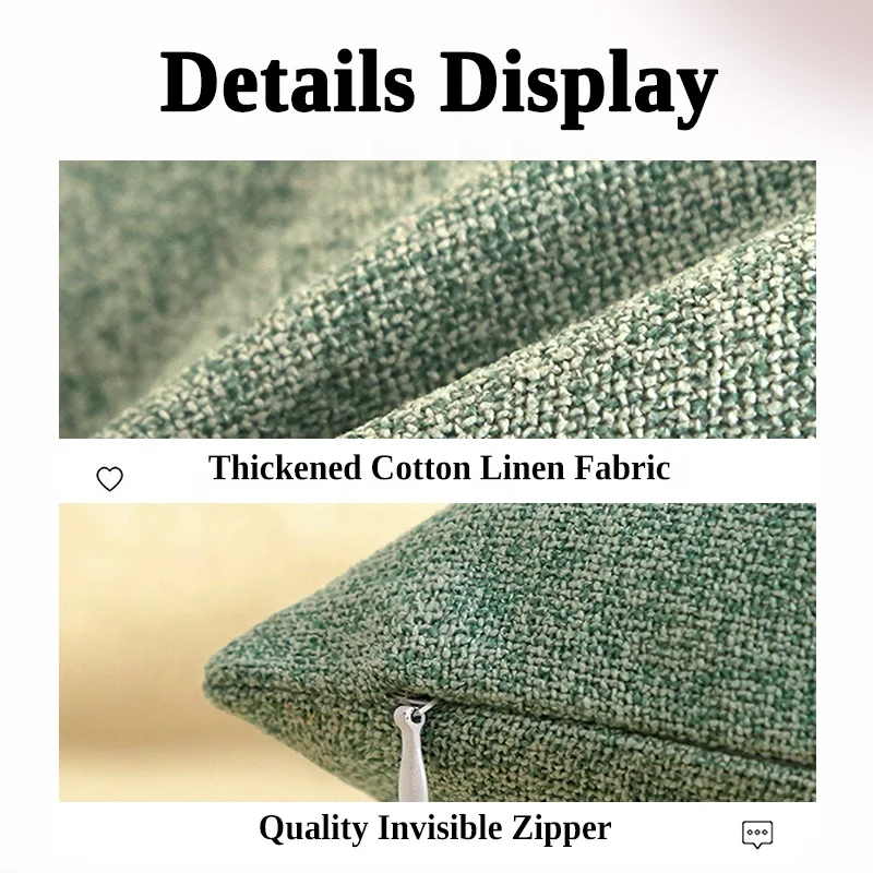 Anjuny High Quality Home Decorative Cushion Cover Custom Design Pure Cotton Throw Pillow Cases for Sale