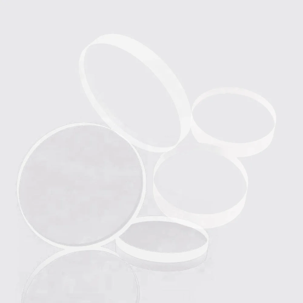 High UV Transmittance Fused Polishing Clear Pure Quartz Disc For Light Source