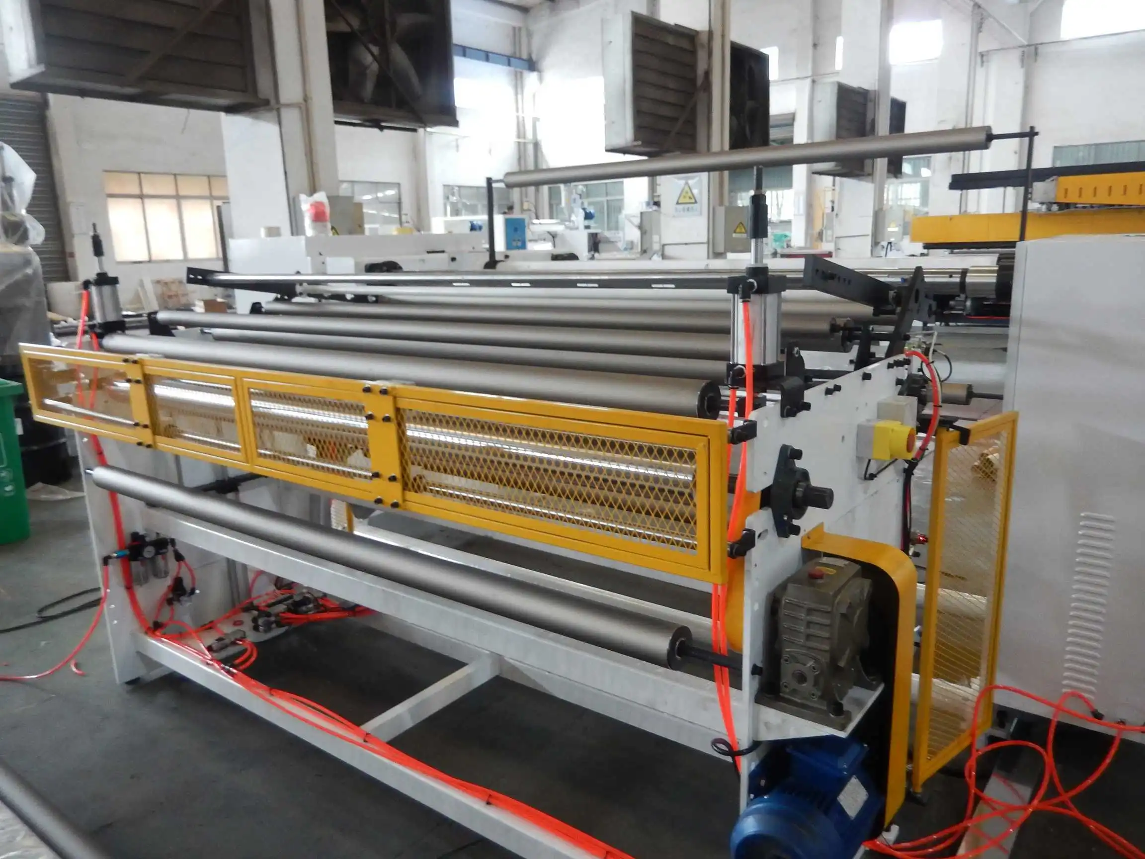 high quality compound air bubble film wrap sheet roll making machine three-layer air bubble film machine