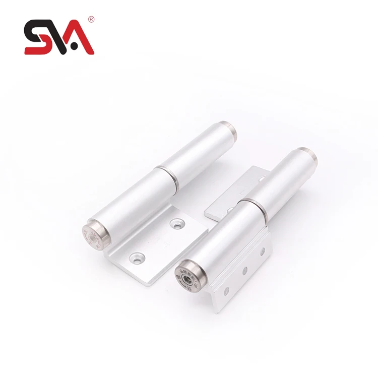 SVA-D-34 All Kinds of Aluminum Alloy Wooden Doors Accessories Stainless Steel 304 Hydraulic Damping Glass Door Pivot Hinge