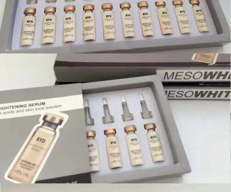 Meso белая осветляющая сыворотка отбеливающая основа для лица Косметика макияжа