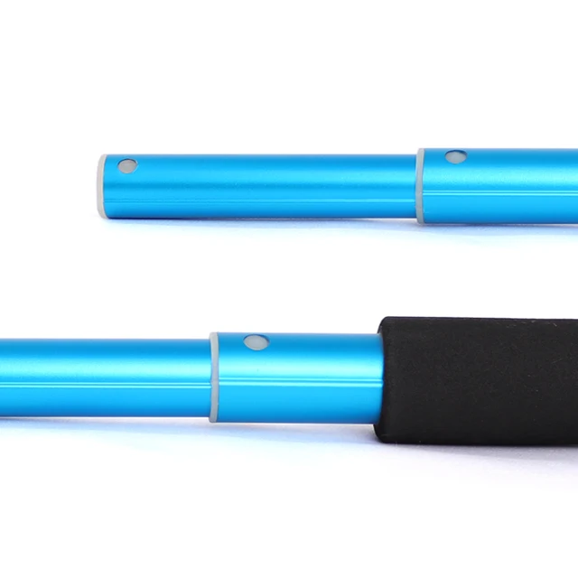 Half-round Aluminium Portable Multi-function Selfie Stick Telescopic Pole