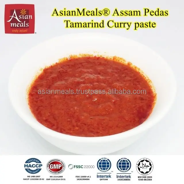 Wholesale High Quality AsianMeals Sos Asam Pedas Spicy Malaysian Halal Delicious Eating Pack In A Bag HACCP GMP ISO