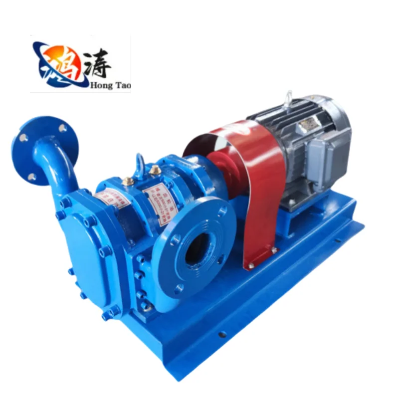 LZB Single-Stage Electric Rotor Pump Self-Priming Sewage Oil Sludge Lift With Gear Structure