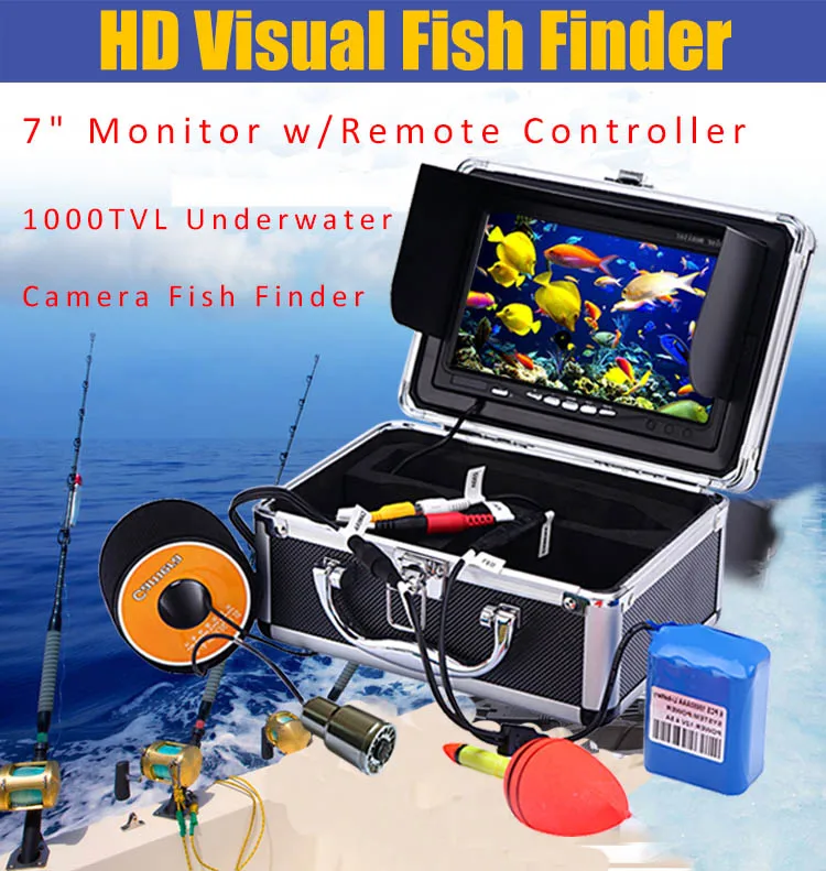 Hot Sale 30M Cable Camera Fish Finder Underwater Fishing Camera Deeper Fish Finder Long Distance Live Scope Fish Finder With DVR