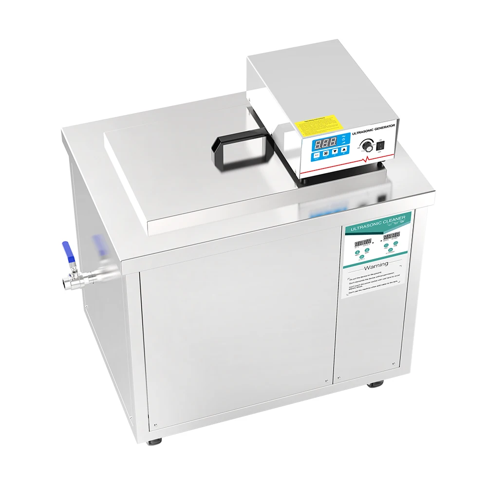 For electronics machinery pcb cleaning industrial ultrasonic washing machine 88L external generator with 3000 heater
