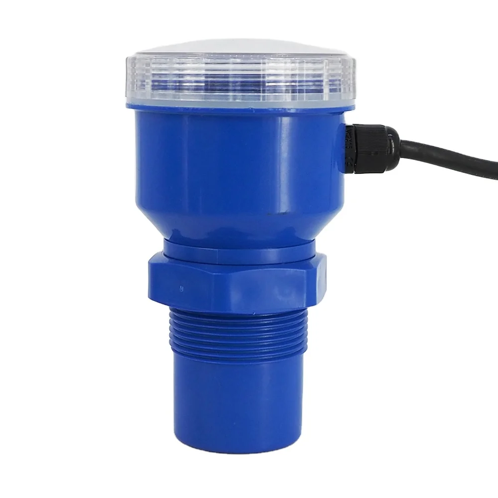 Aice Tech 4-20 mA IO switch signal transmitter water liquid sewage tank level ultrasonic sensor