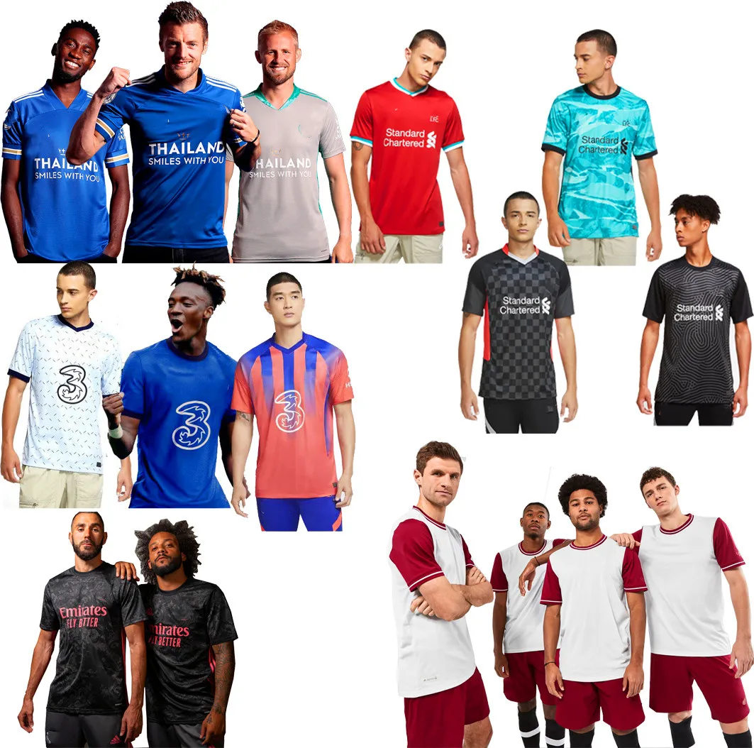 
2020 2021 New Wholesale top thai Brazilian League camisas de futebol 