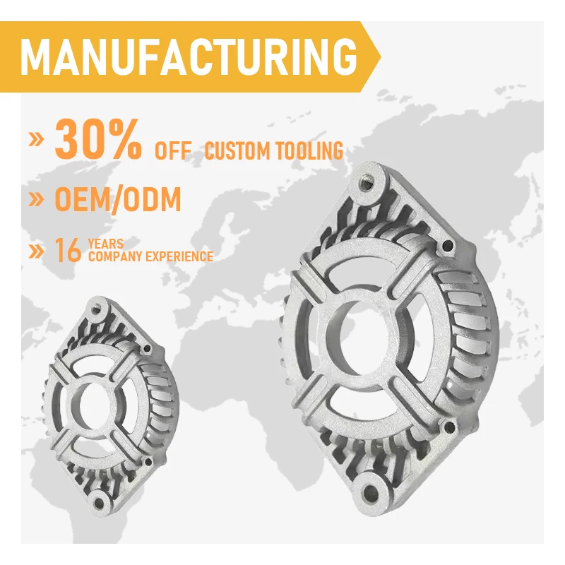 Профессиональные изготовленные на заказ Литые алюминиевые детали для машинного оборудования для молибденовой обработки алюминиевого корпуса