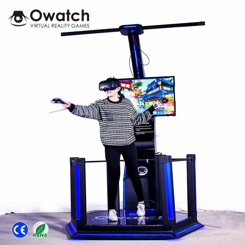 Owatch - VR Space Virtual Reality Standing Simulator Games Platform with HTC Vive