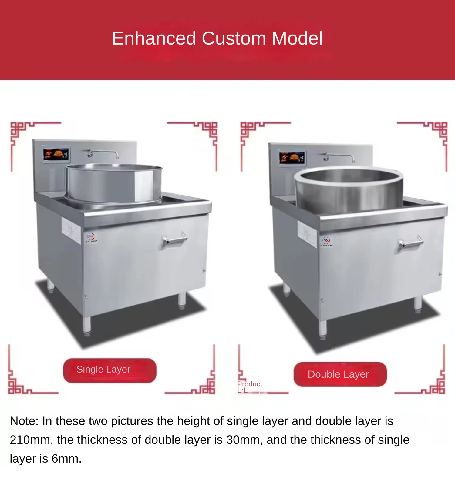 10KW Restaurant Equipment Pure Copper Coil Cooktop National Electric Stove Induction Pot Cooker