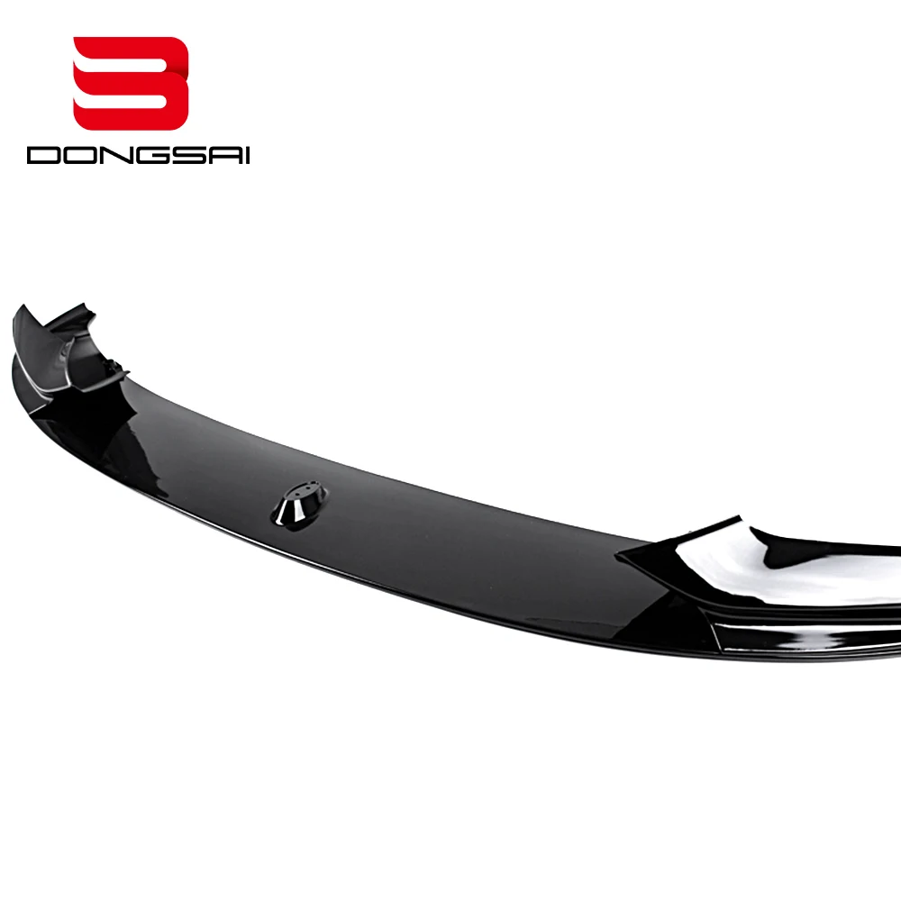 MP Style Gloss Black Front Bumper Chin Lip Front Spoiler Splitter for BMW 5 Series F10 520i 540i 2010-2016