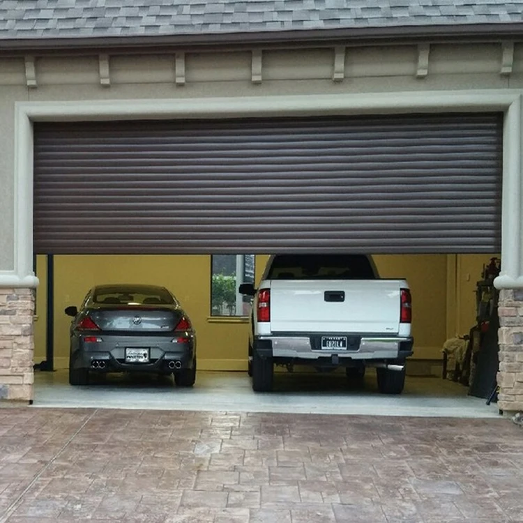 Cheap prices modern galvanized steel roll up door electric automatic roll up ss stainless steel roller shutter garage doors