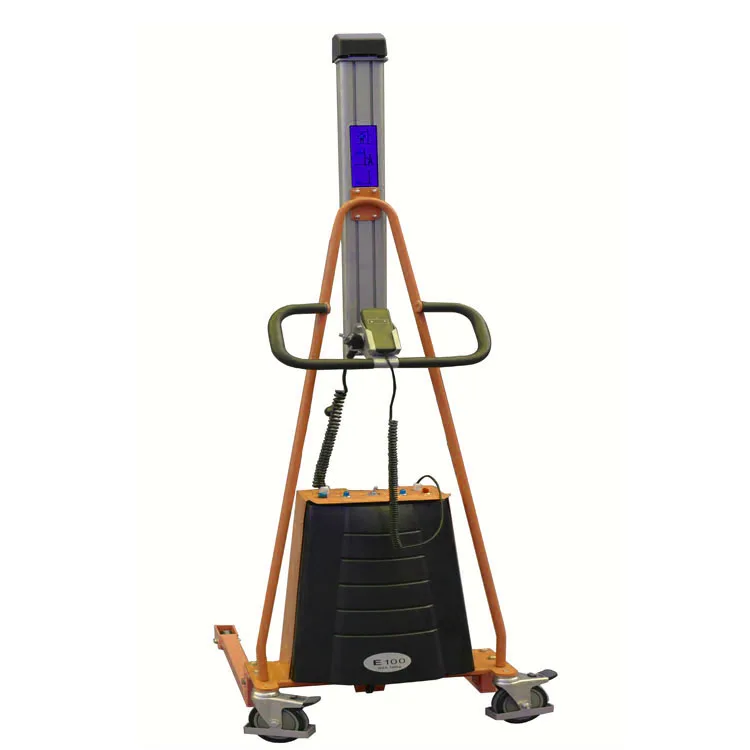 Light duty 100kg electric hydraulic paper roll lifter