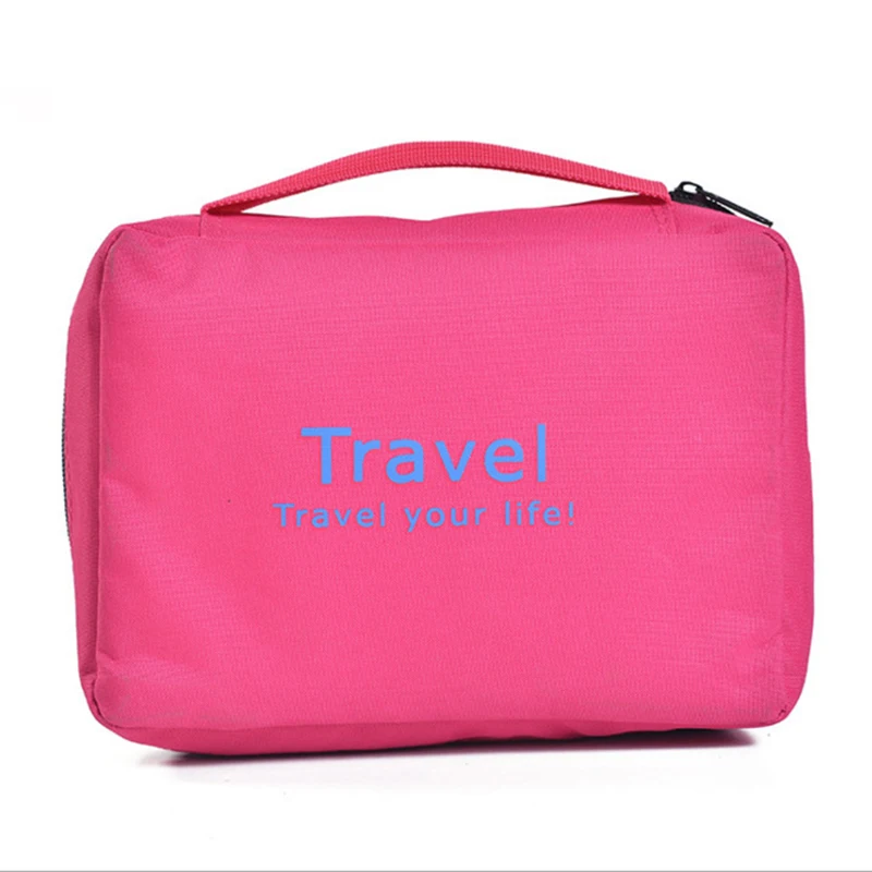 Travel large bag logo wash bag waterproof multi-function storage hanging bag