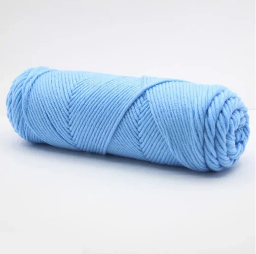 Молочная хлопчатобумажная пряжа 5ply 60 хлопок 40 акриловая пряжа 50 г смесь мягкий свитер вязание крючком пряжа оптом