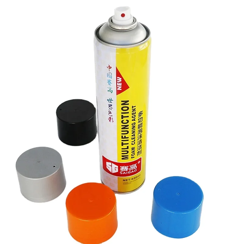 China Factory OEM Multi Purpose Foam Cleaner Spray suitable car care carpets kinds materials high quality cleaner spray