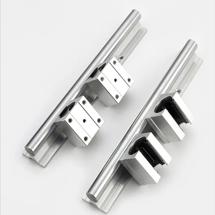 High precision shaft diameter linear slide rail block bearing units SBR12 SBR12UU SBR12LUU for CNC machinery