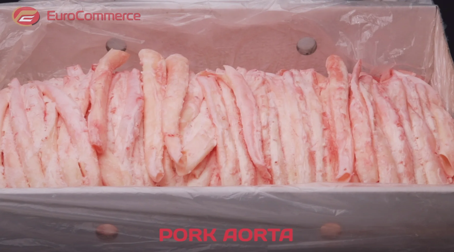 Замороженная свиная аорта, свиные амортизаторы