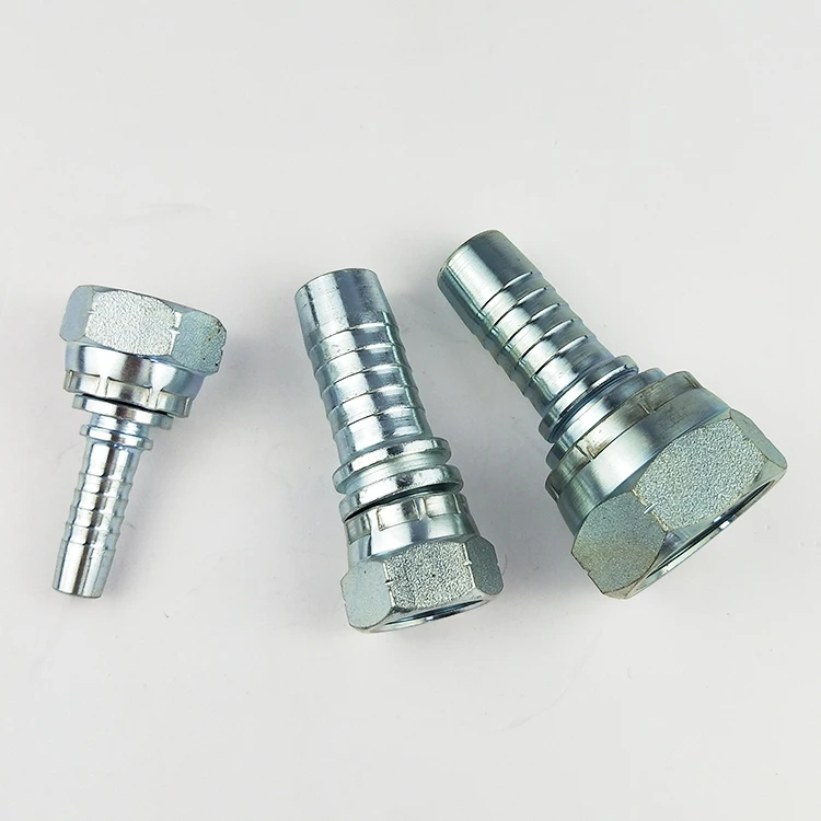 Carbon steel 22611bsp thread female fittings/ 20111metric thread hose fitting  from Zhuji City