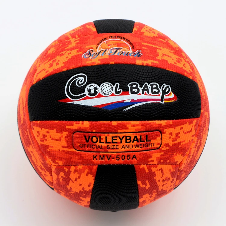 High quality color volleyball special volleyball for competition light soft volleyball for children