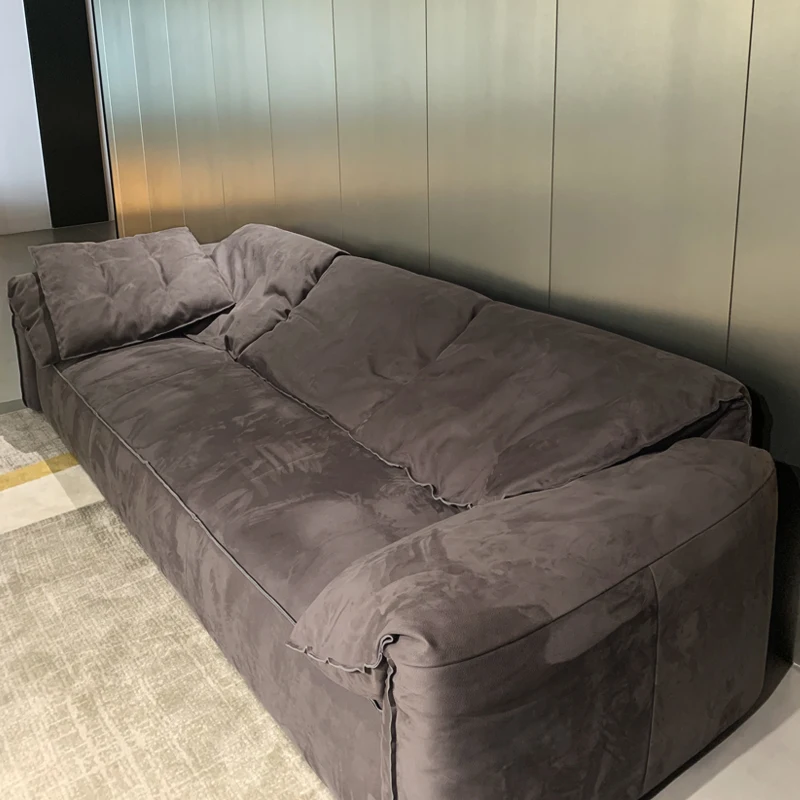 Italy Elephant Ear Sofa Interior Living Room Modern New Design Luxury Velvet Sofa