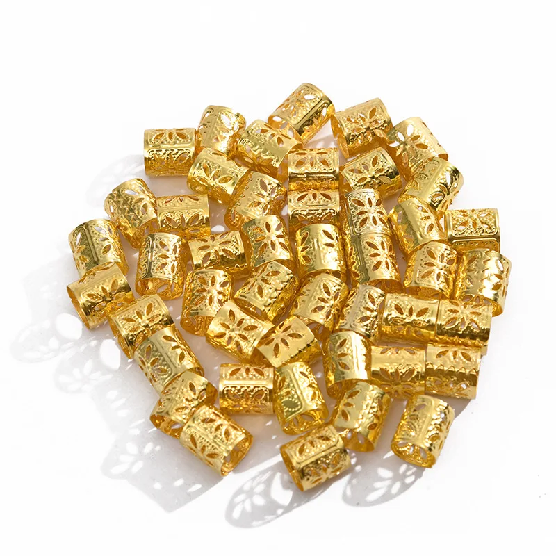 Wholesale Kids African Dreadlocks Beaded Hair Ties & Buckles Adhesive Ring Hair Accessories & Extensions Tools