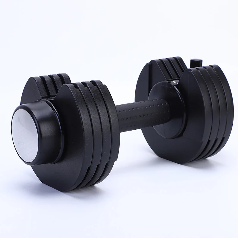 SWIFT A-DB02 New Design Adjustable Dumbbell Flat and Safe Locking 20 Kg Cast Iron Dumbbell Set
