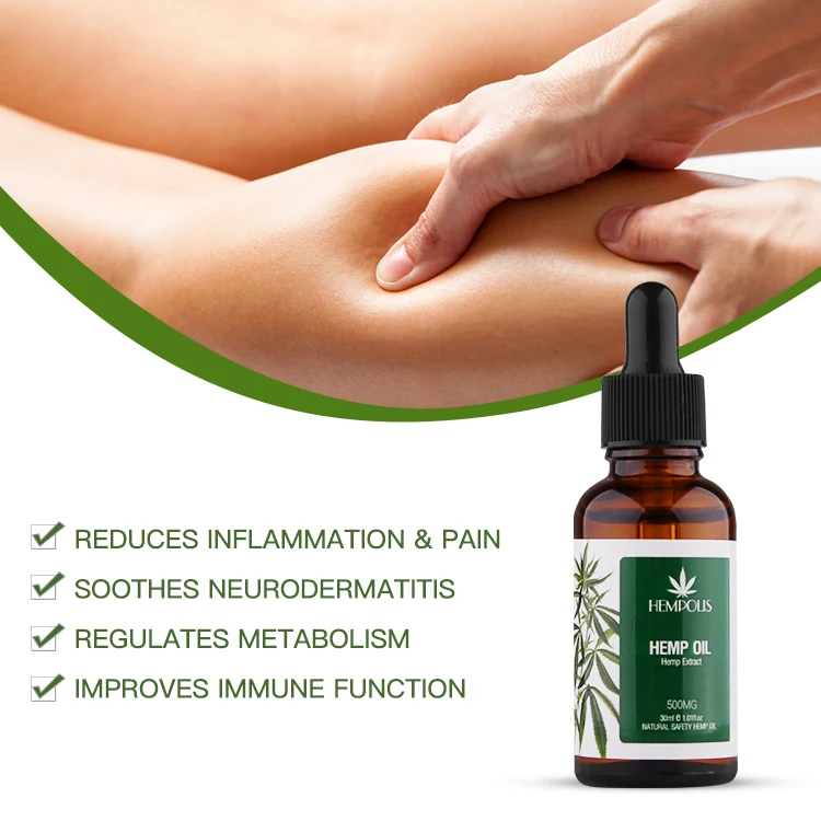 Custom Private Label Organic Natural Cannabidiol Hemp Seed Extract Full Spectrum CBD Oil