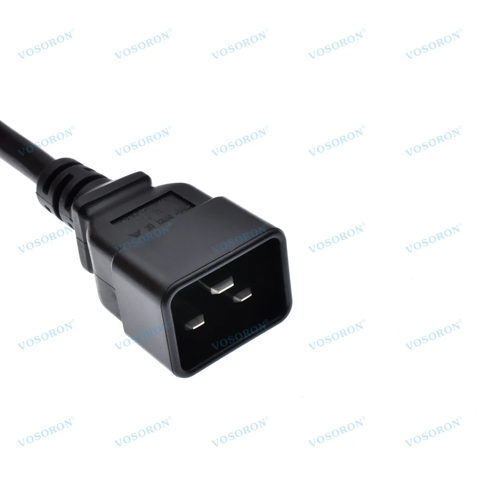 UPS сервер IEC 320 C20 к C13 Удлинительный кабель 16A to10A 250V
