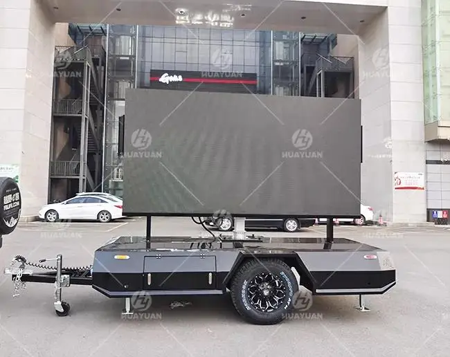 P3.91 LED Display Trailer Waterproof Full Color Led Screen Mobile LED Advertising Billboard Trailer