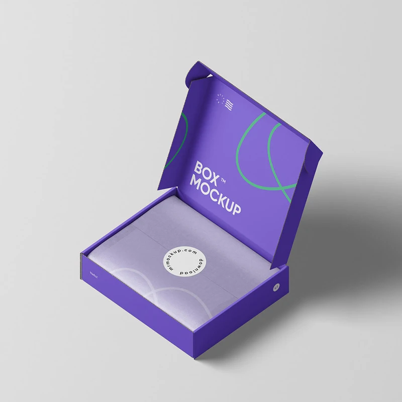 Custom recycled Eco Friendly shipping box logo printed luxury Shipping Mailer box corrugated cardboard boxes for shipping