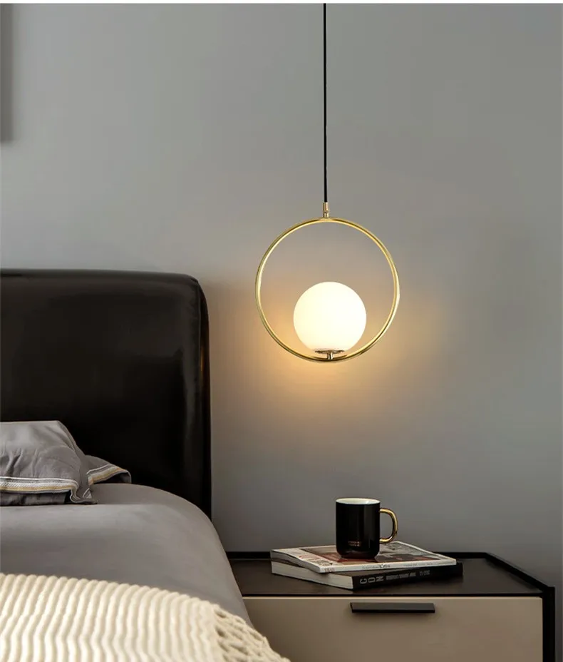 Simig освещение Лидер продаж zhongshan акриловая люстра металлические круглые кольца подвесной светильник для ресторана