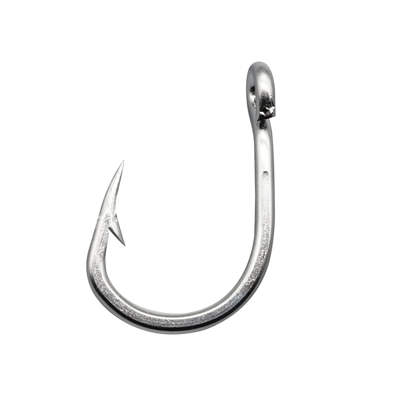 10884 Fishing Hooks Circle Barbed Stainless Steel Tuna Fishinghook Ocean Saltwater