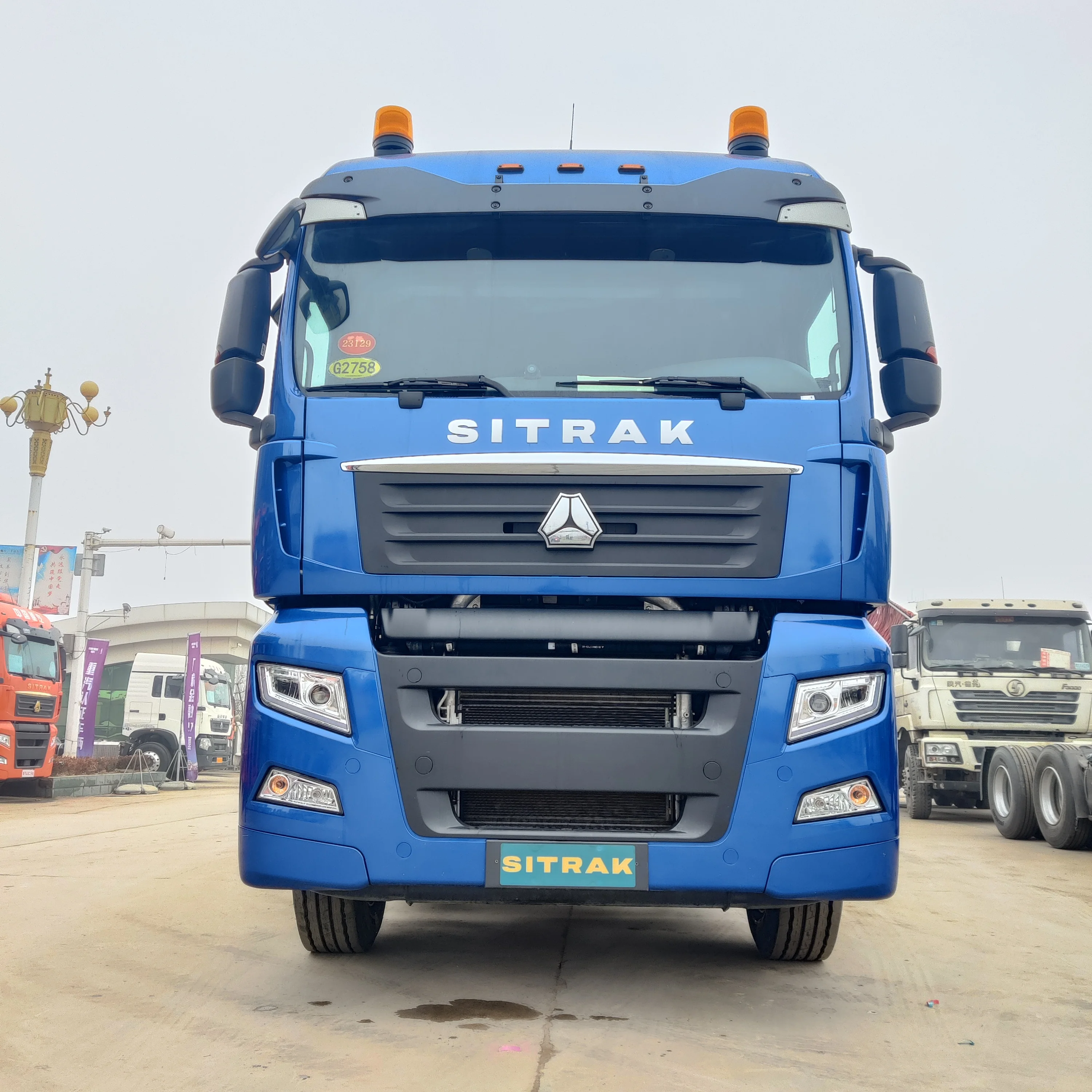 Sinotruk Sitrak C7H высокое качество 371 л.с. 4x2 6x4 приводное колесо пневматическая подвеска ручная тягач для тяжелых тягачей