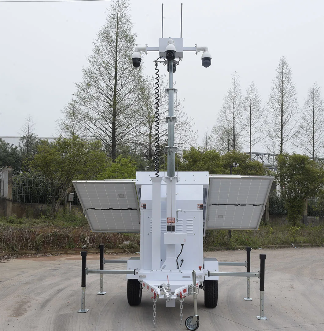 Univ surveillance solar energy system trailer CE