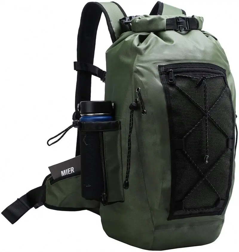 Bicycle Backpack 15L Waterproof Hydration Pack Bike Women Men Cycling Backpacks with Helmet Holds Lightweight Sports Backpack