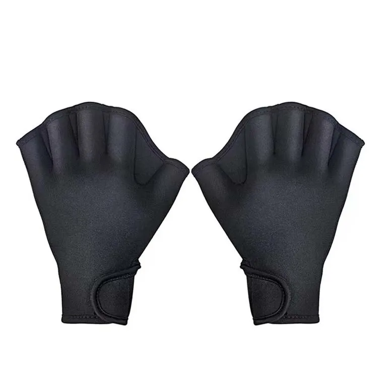 Training Glove for Swimming,Surfing,Diving,Water Exercise Silicone swim paddle training Water drag reduction swimming gloves