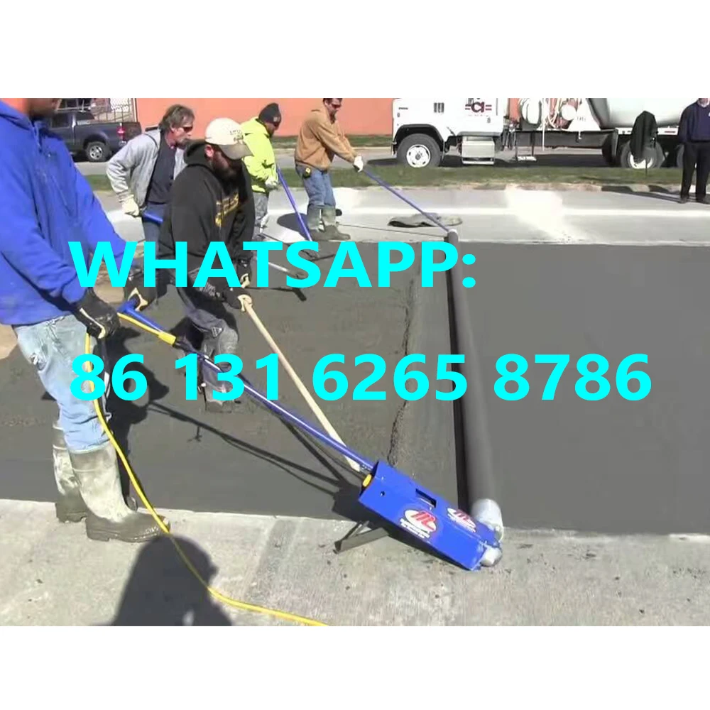 Easy To Use Electric Concrete Paver Rolling  Machine Machine For Road Construction