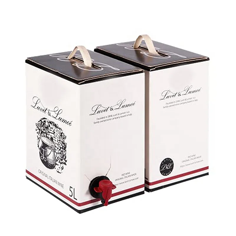 5L 10L 20L Aseptic Bag in Box BIB Bags Beverage Dispenser - for Coffee Wine Fruit Juice Sunflower Oil