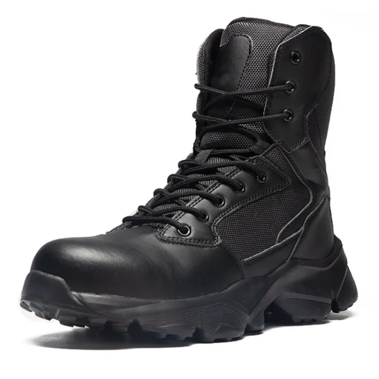 High Quality SBP S2 S3 SRC Oxford PU Leather Anti Slip Safety Work Shoes